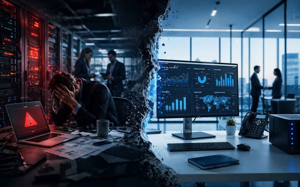 IT leállás költsége: mennyibe kerül valójában egy óra downtime